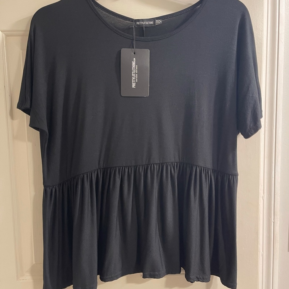 PLT cropped shirt